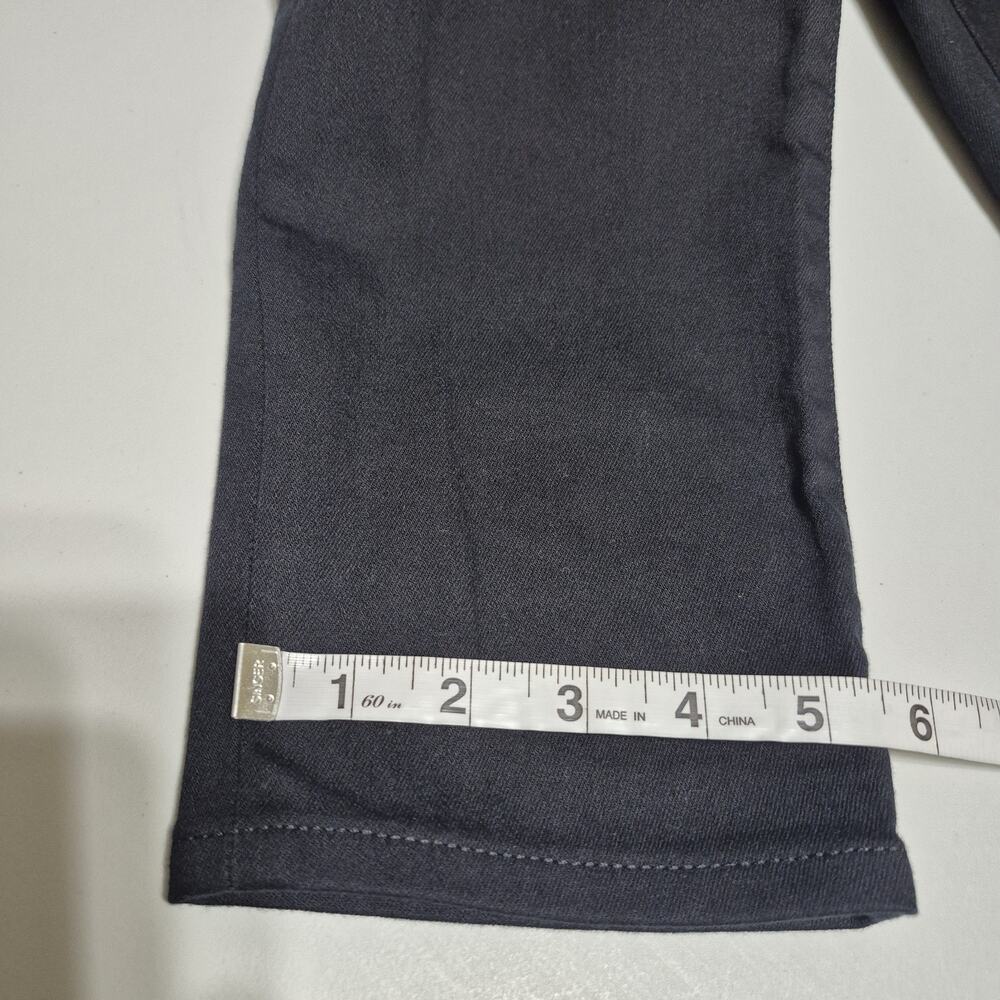 Chico's Denim Pull-on Jegging Women 1 (U.S. 8) Black Jeans Slimming Flattering - Picture 10 of 11